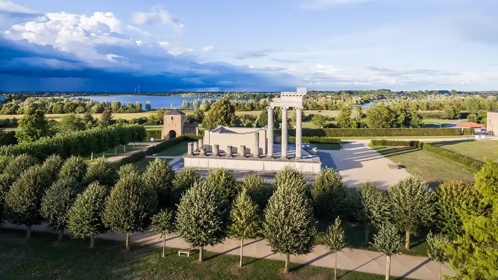 Der Hafentempel im Archäologischen Park Xanten.